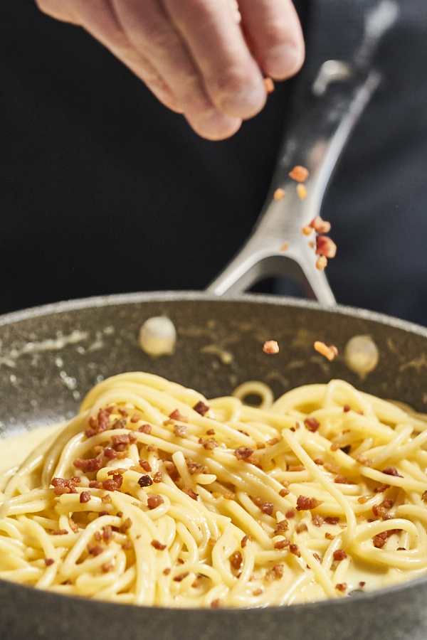 Guanciale pour Spaghetti Carbonara