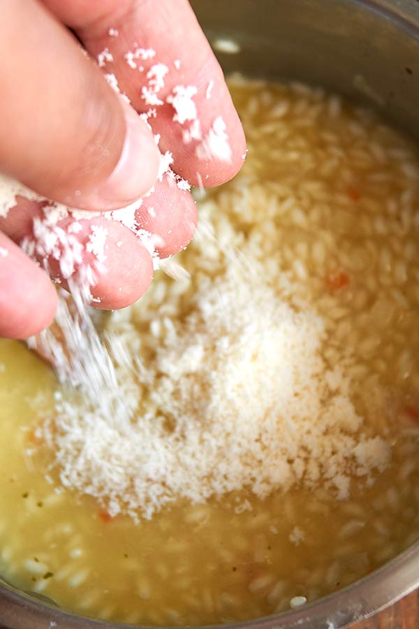 Risotto mit Parmesan