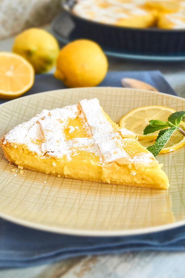 Crostata au citron