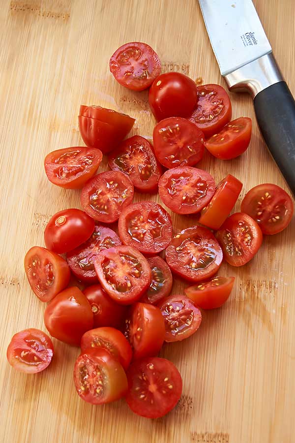 Tomates pour Focaccia