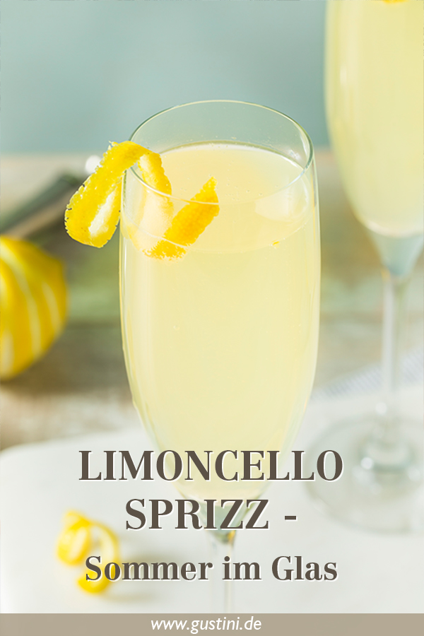 Limoncello Spritz pour Pinterest