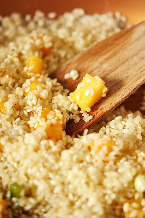 Risotto italien à la courge