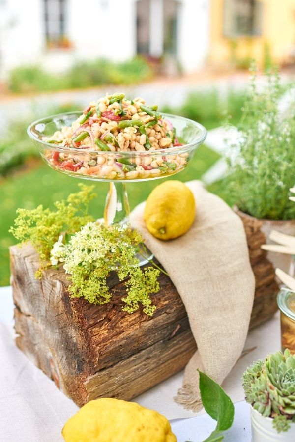 Salade de haricots à la ligurienne