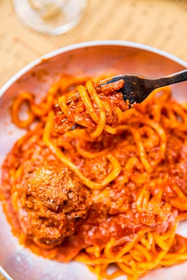 Spaghetti Meatballs