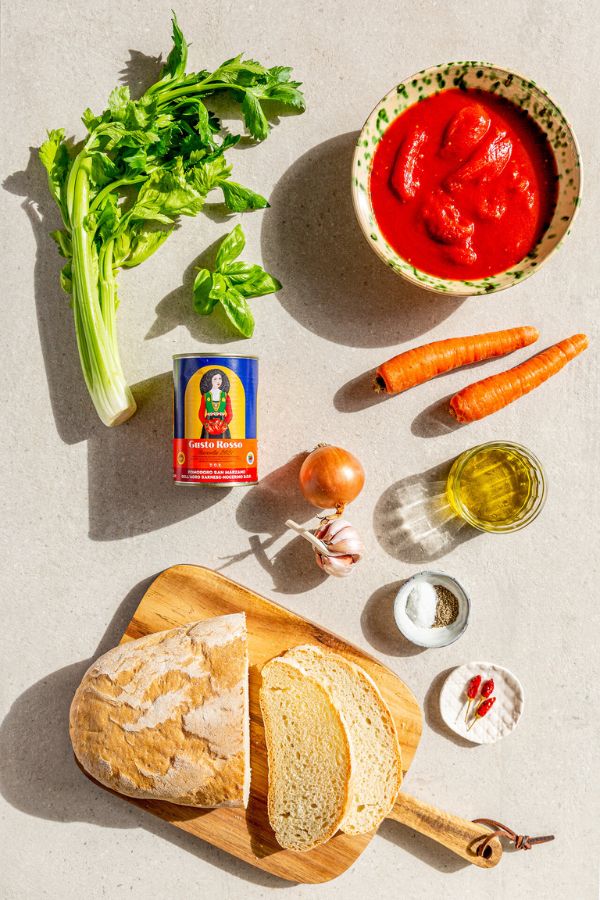 Ingrédients pour Pappa al pomodoro