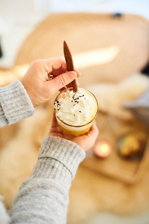 Bombardino avec crème fouettée