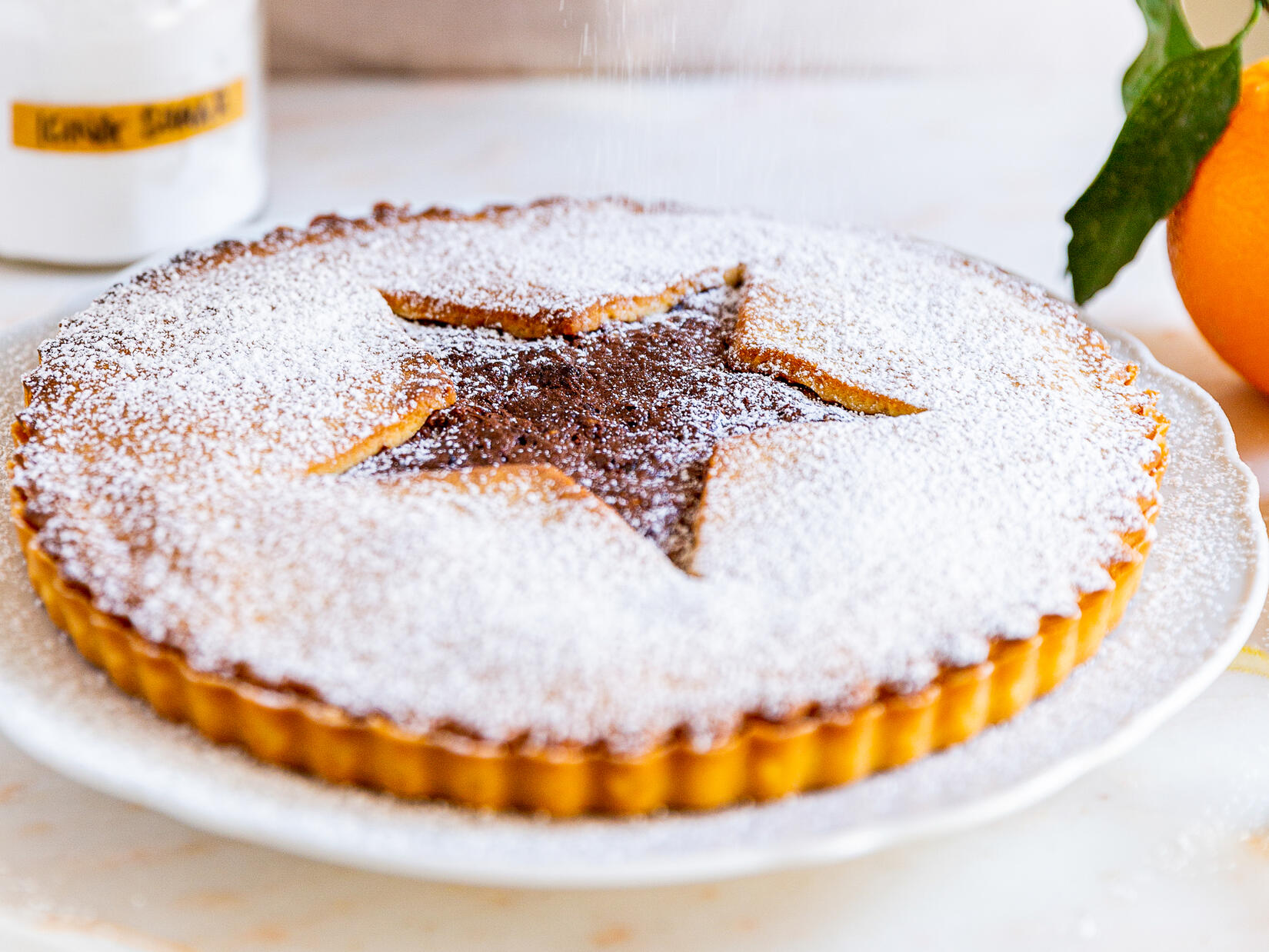 Crostata Stellata - Schoko-Nuss-Tarte - Gustinis Feinkost Blog