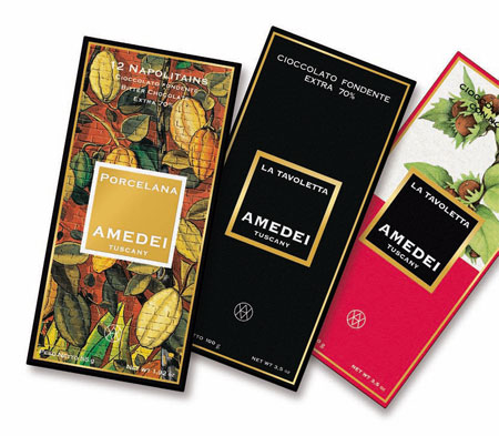 Gold Awards für Amedei Die drei Gewinner des Gold Awards von Amedei