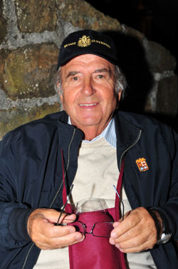 Roberto Felluga Roberto Feluga im Weinkeller