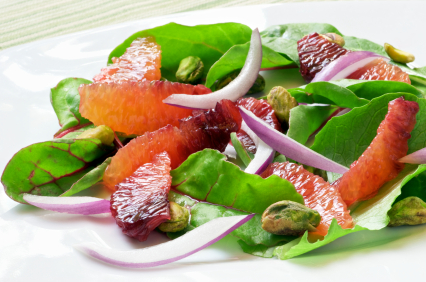 Sizilianischer Orangensalat