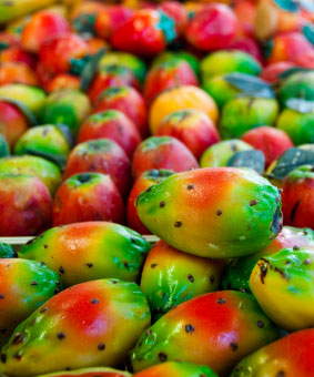 Sizilien Marzinpanfruechte Bunte Marzipanfrüchte