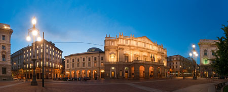La_Scala_Milano Die Scala in Mailand