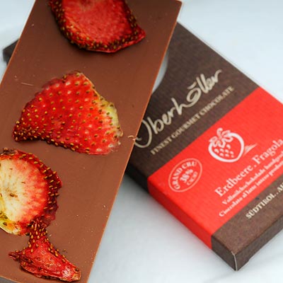 schokolade_erdbeer Schokolade mit Erdbeeren