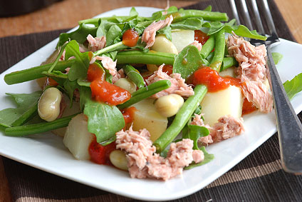 Ligurischer Bohnensalat