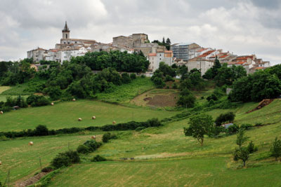 molise_montagno Der Bergort Montagno in Molise