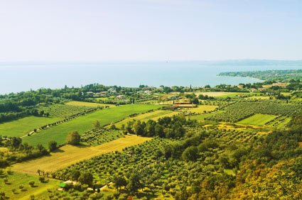 Landschaft Franciacorta