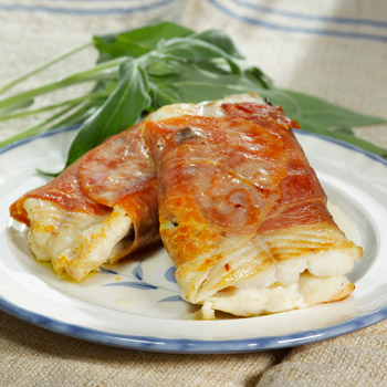 forellen saltimbocca
