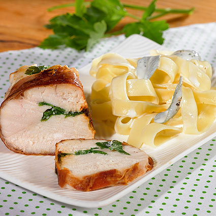 Hühnerbrust in Parmaschinken – Rezept aus Italien