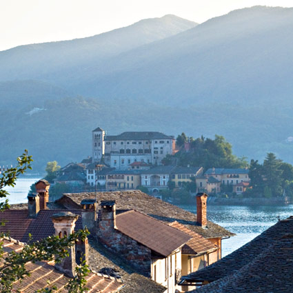 Orta San Giulio Ausblick