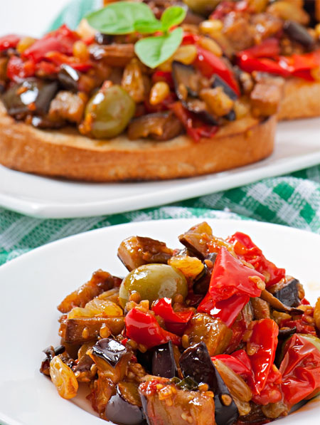 Caponata - eine bunte Delikatesse