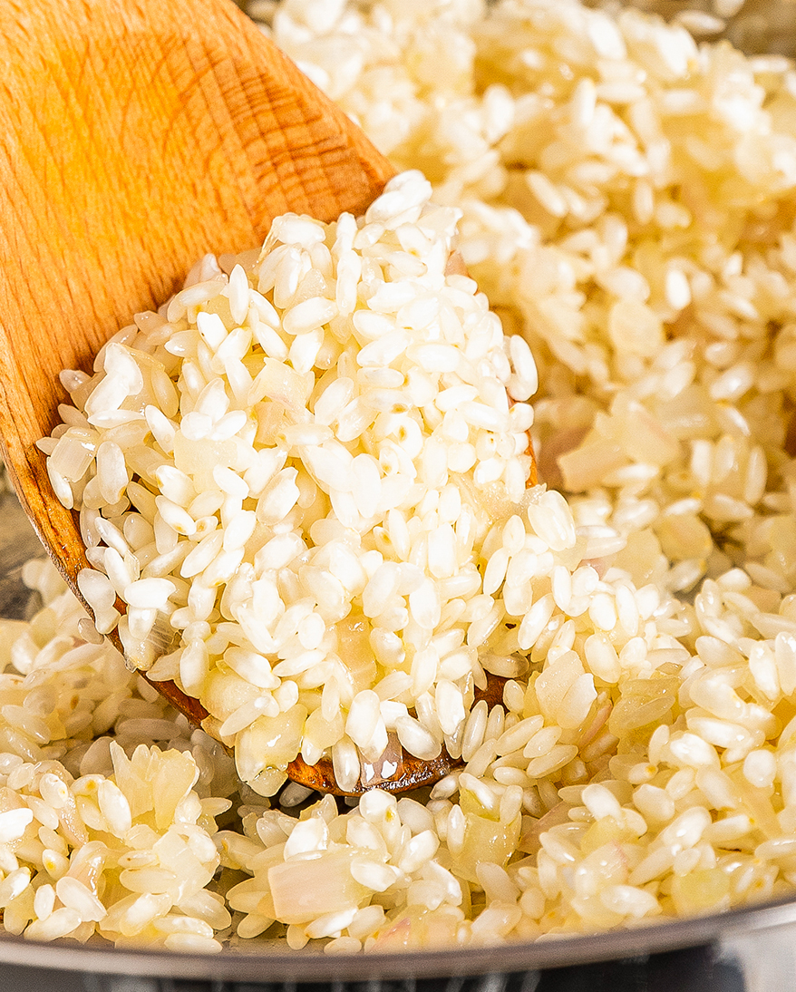 Das Risotto Risotto Rezept - Grundrezept aus Italien - Gustini - italienischer Foodblog
