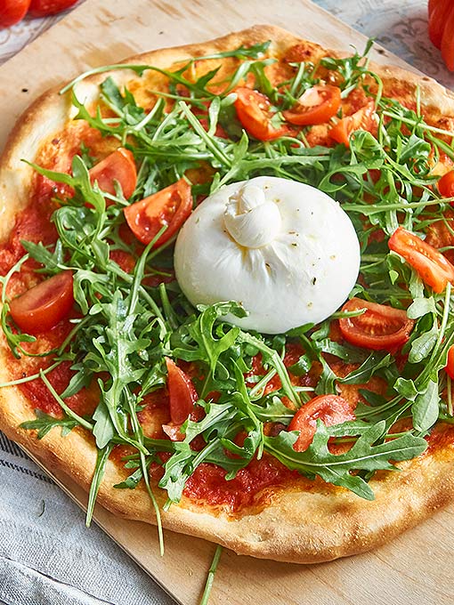 Burrata Pizza – alla Margherita