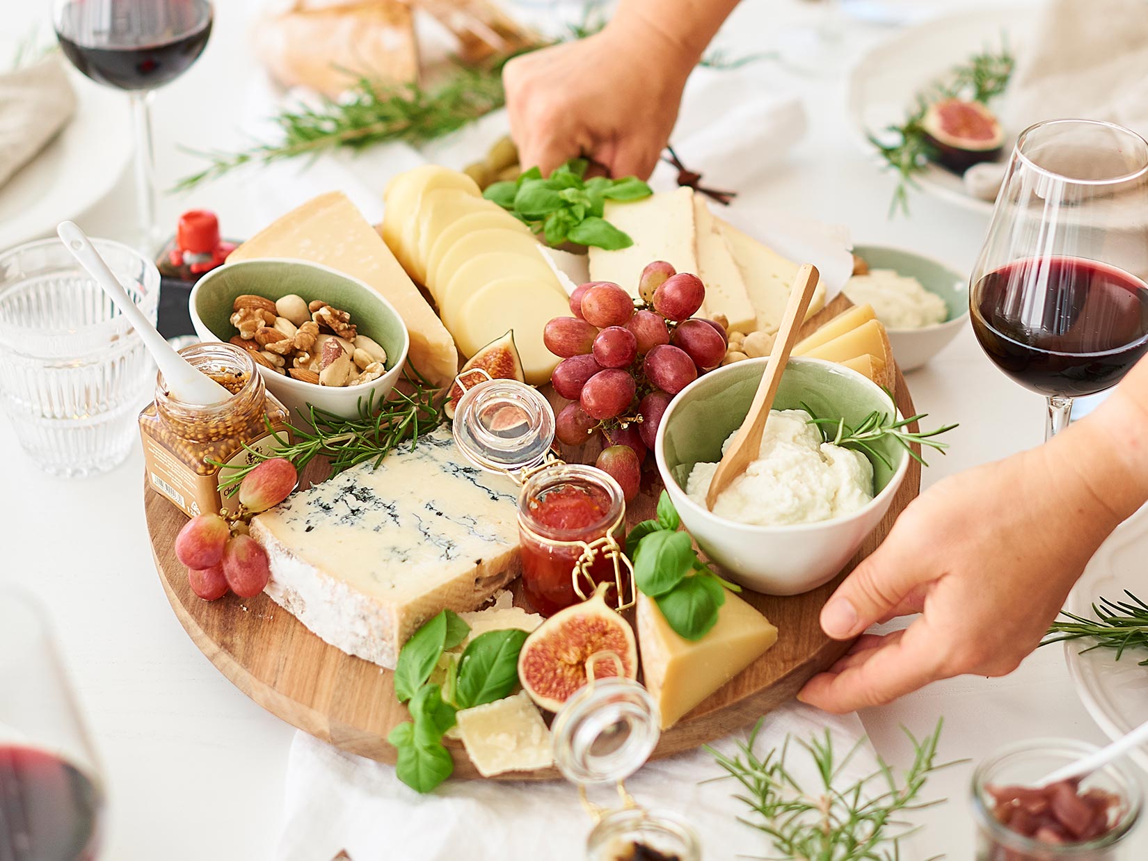 Italienische Käseplatte perfekt komponieren