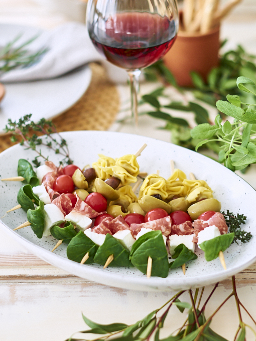 Fingerfood Spieße – italienische Rezepte