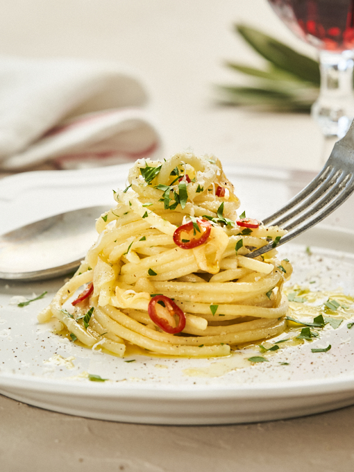 Spaghetti aglio e olio – italienisches Rezept