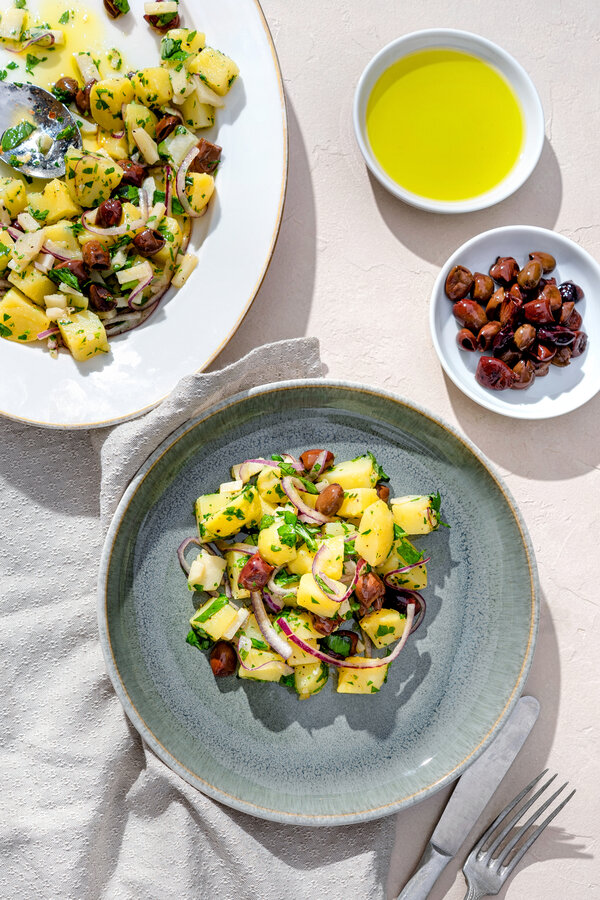 Rezept für Mediterraner Kartoffelsalat 