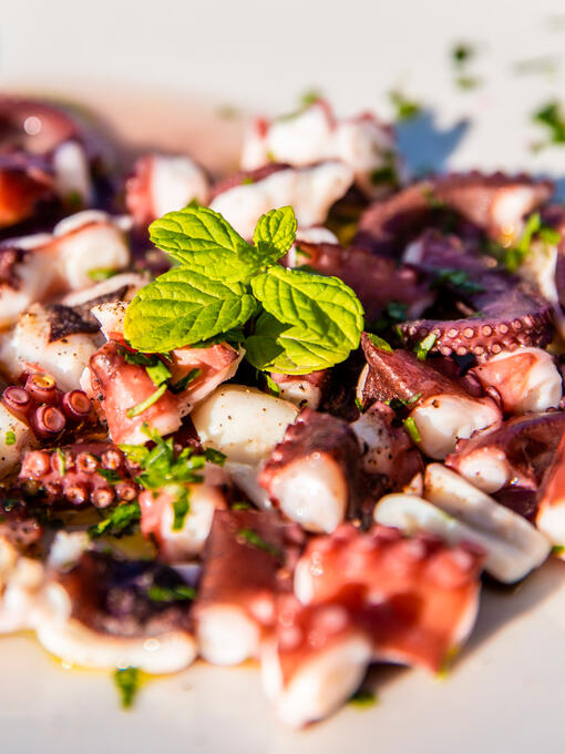 Tintenfischsalat wie in Neapel