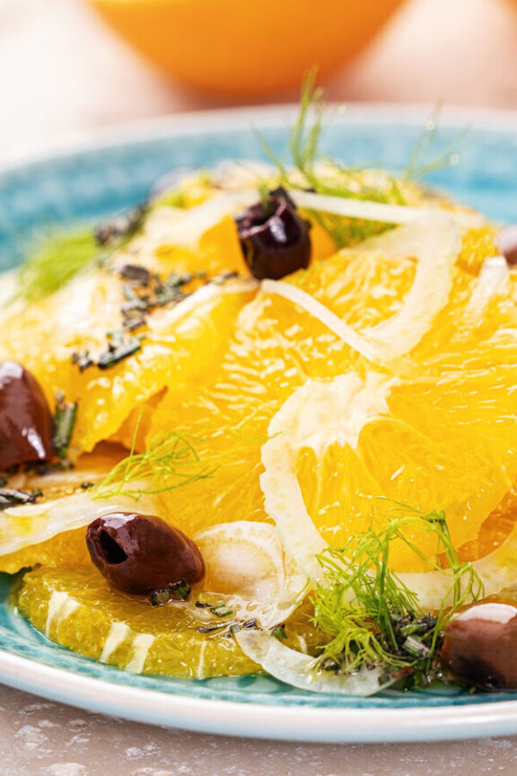 Sizilianischer Orangensalat - mit Fenchel - Gustini - Passione italiana.