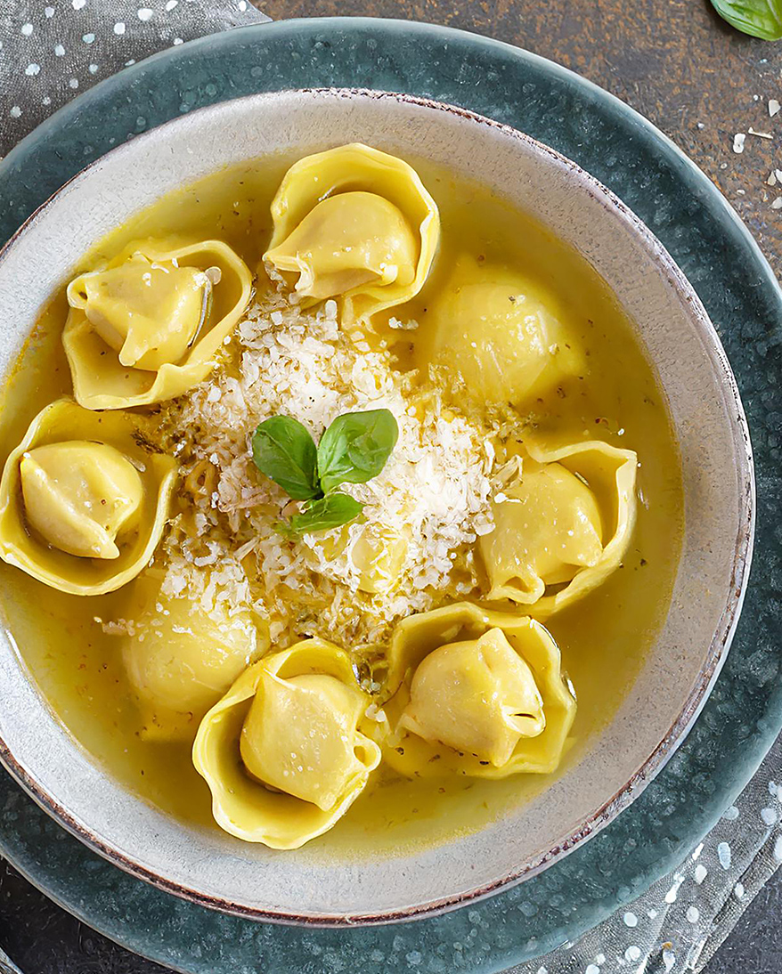 Tortellini selber machen Rezept Gustini italienischer Foodblog
