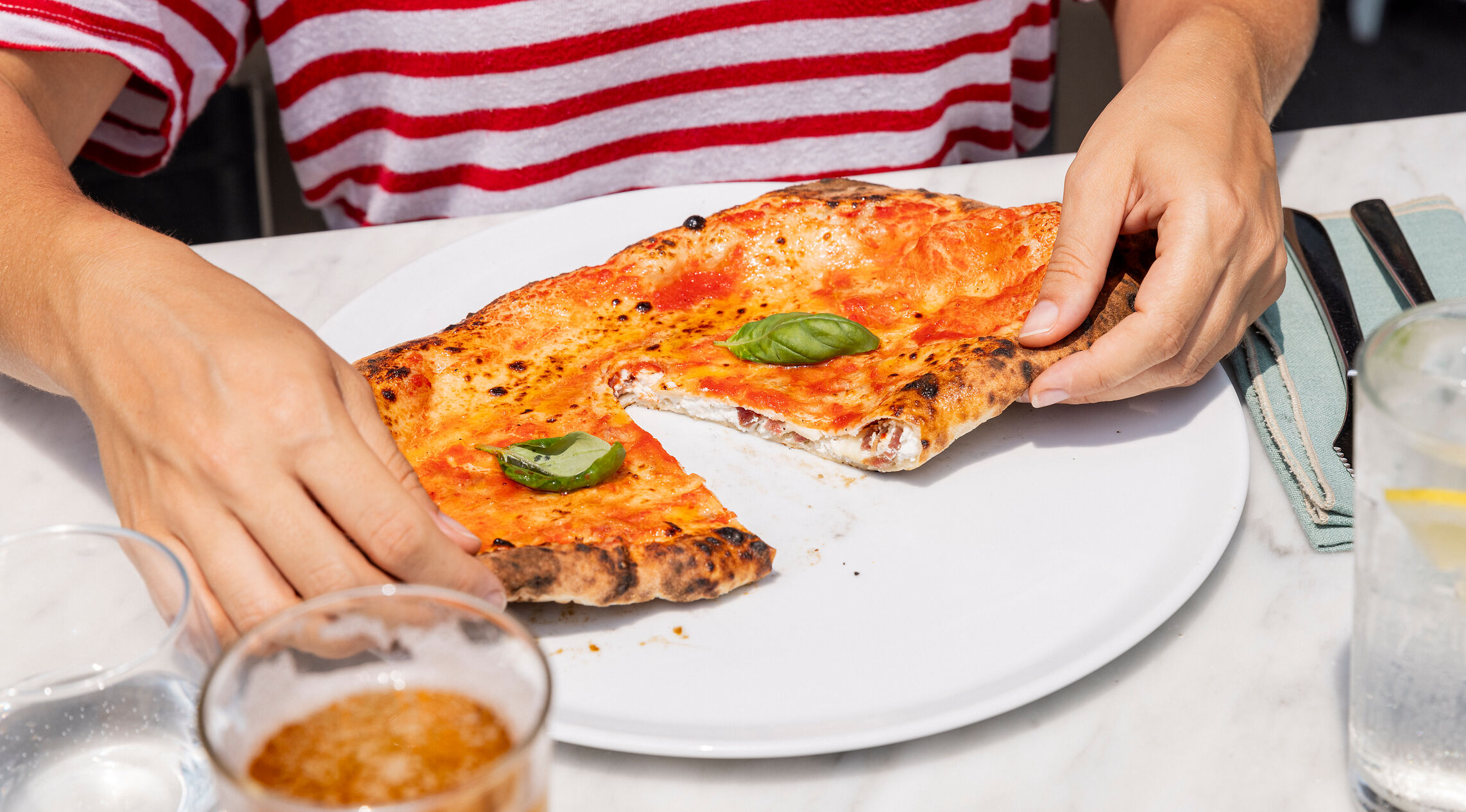 Calzone Pizza - klassisch neapolitanisch - Gustini - italienischer Foodblog