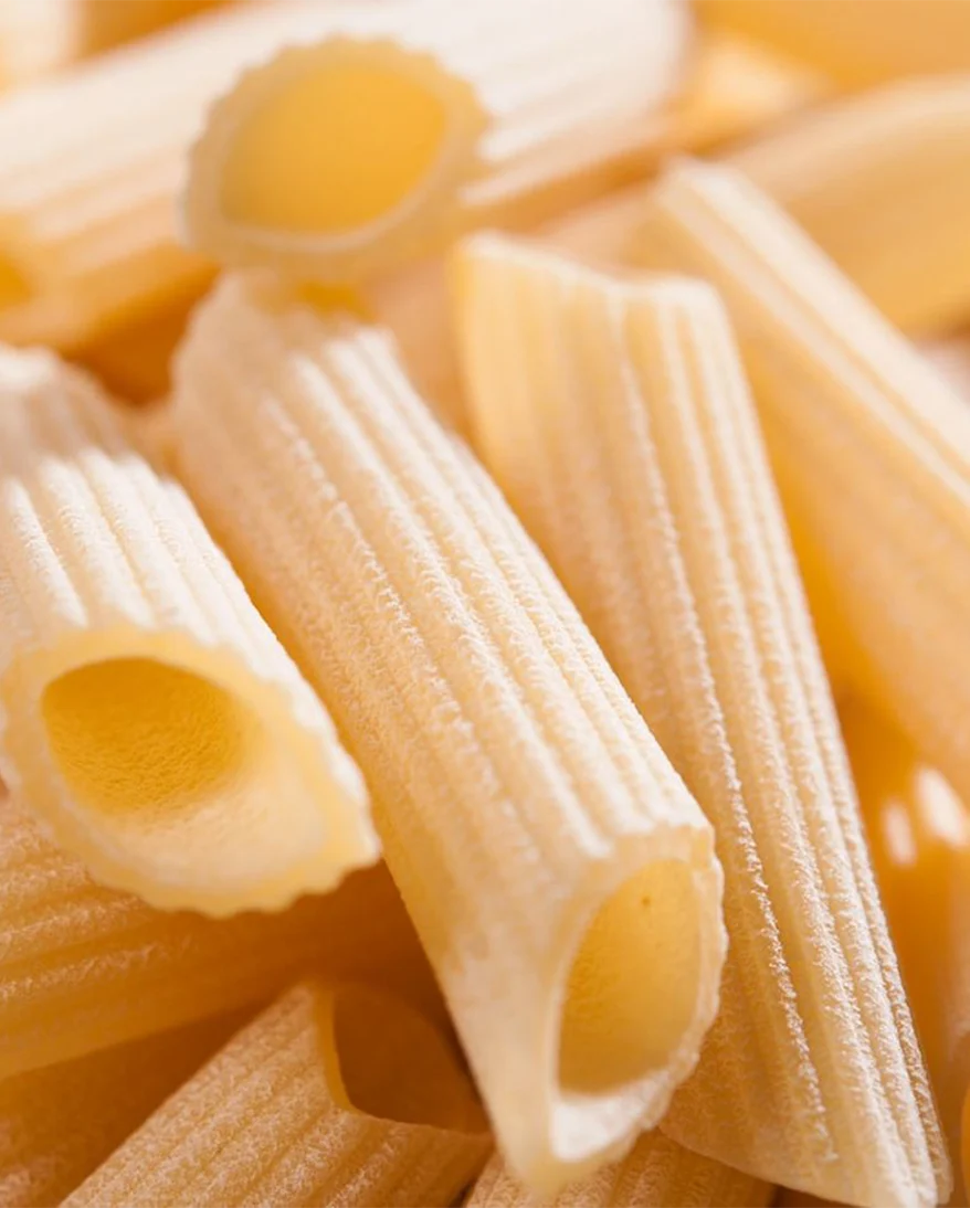 Nahaufnahme Penne Rigate