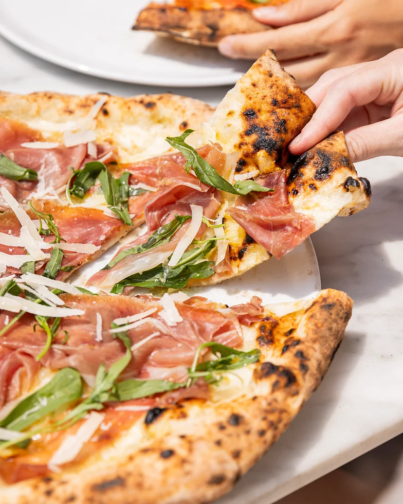 Rezept: neapolitanische Pizza Prosciutto