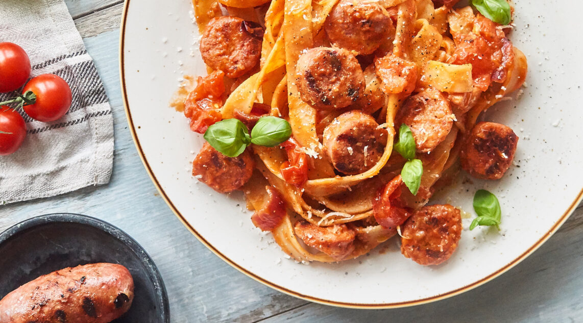 Pappardelle – Rezept mit Salsiccia