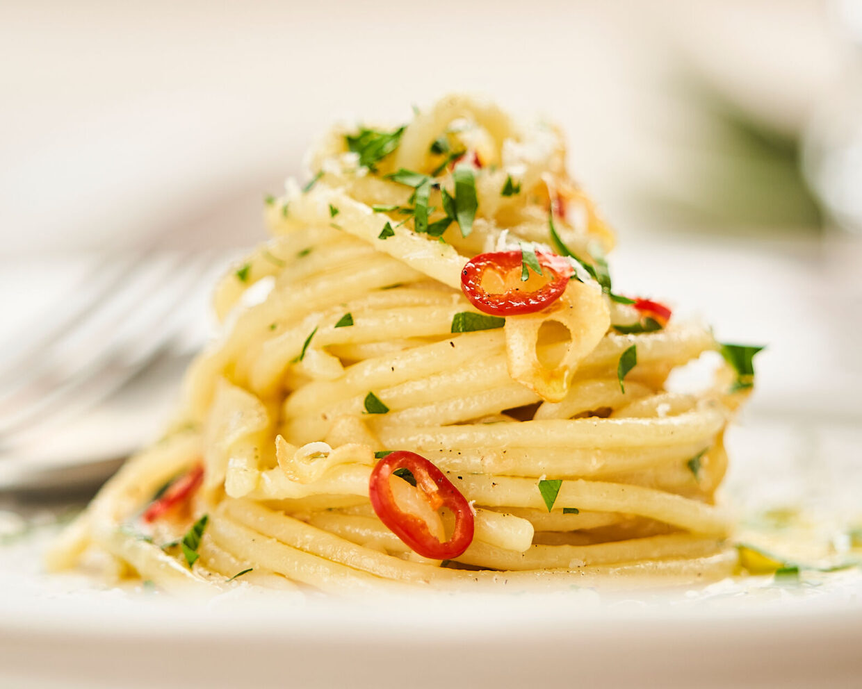 Pasta con Aglio e Olio