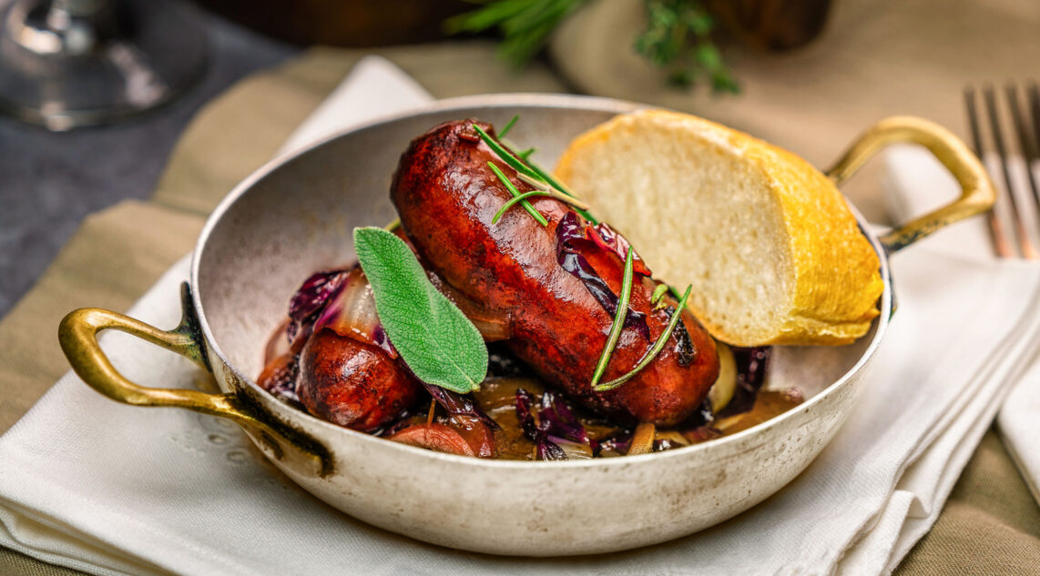 Salsiccia al Vino Rosso Rezept