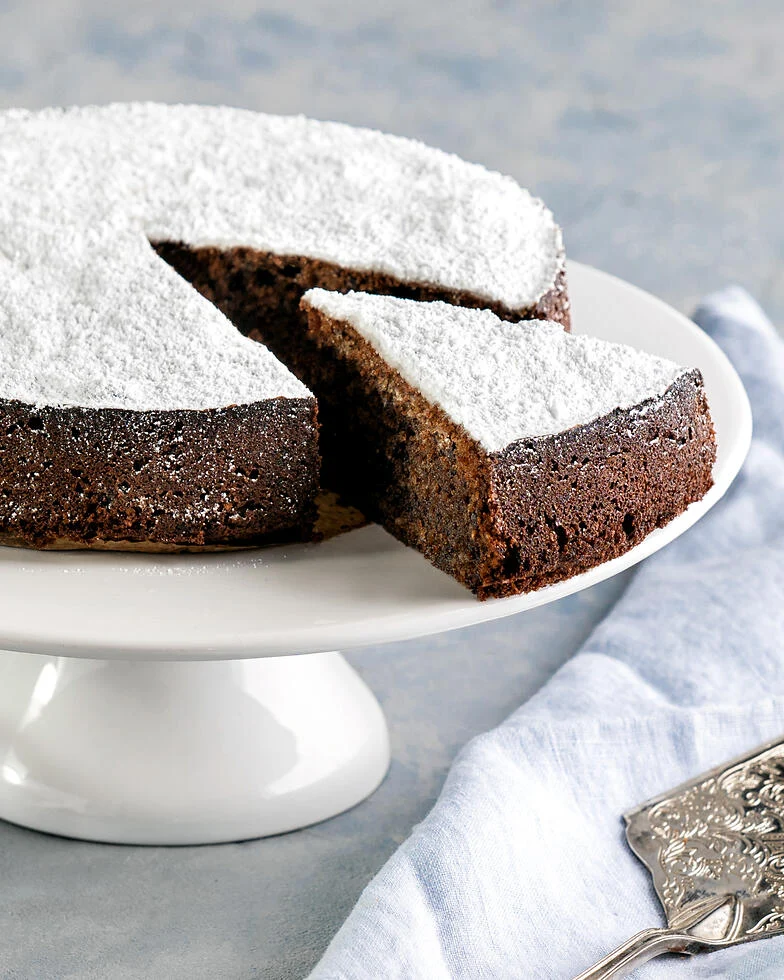 Rezept: Torta Caprese – italienischer Schokokuchen ohne Mehl