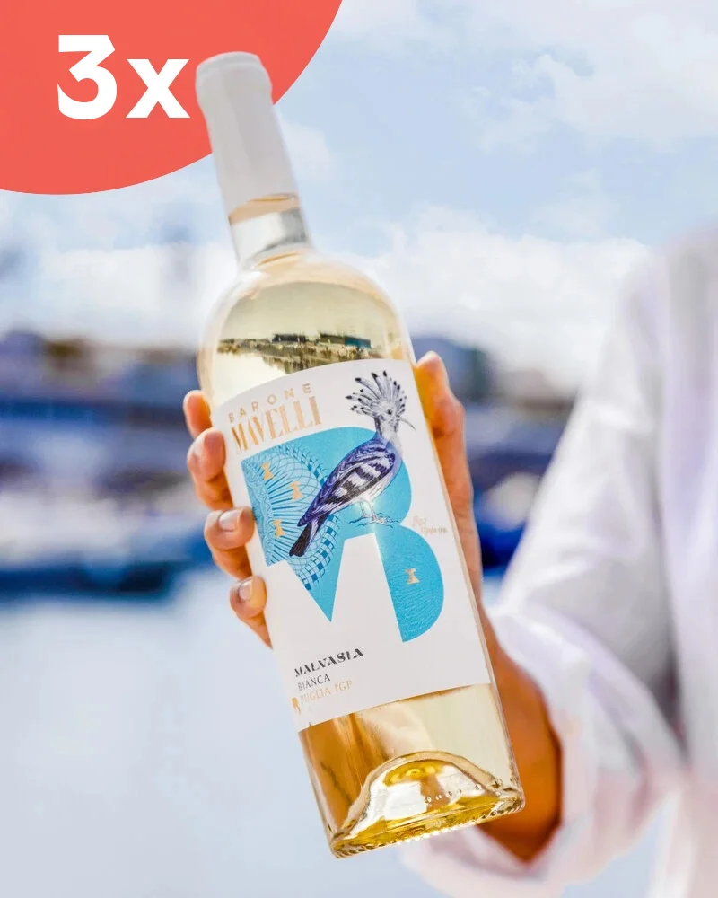 Malvasia Puglia IGP - Sparset 3 x 0,75 l