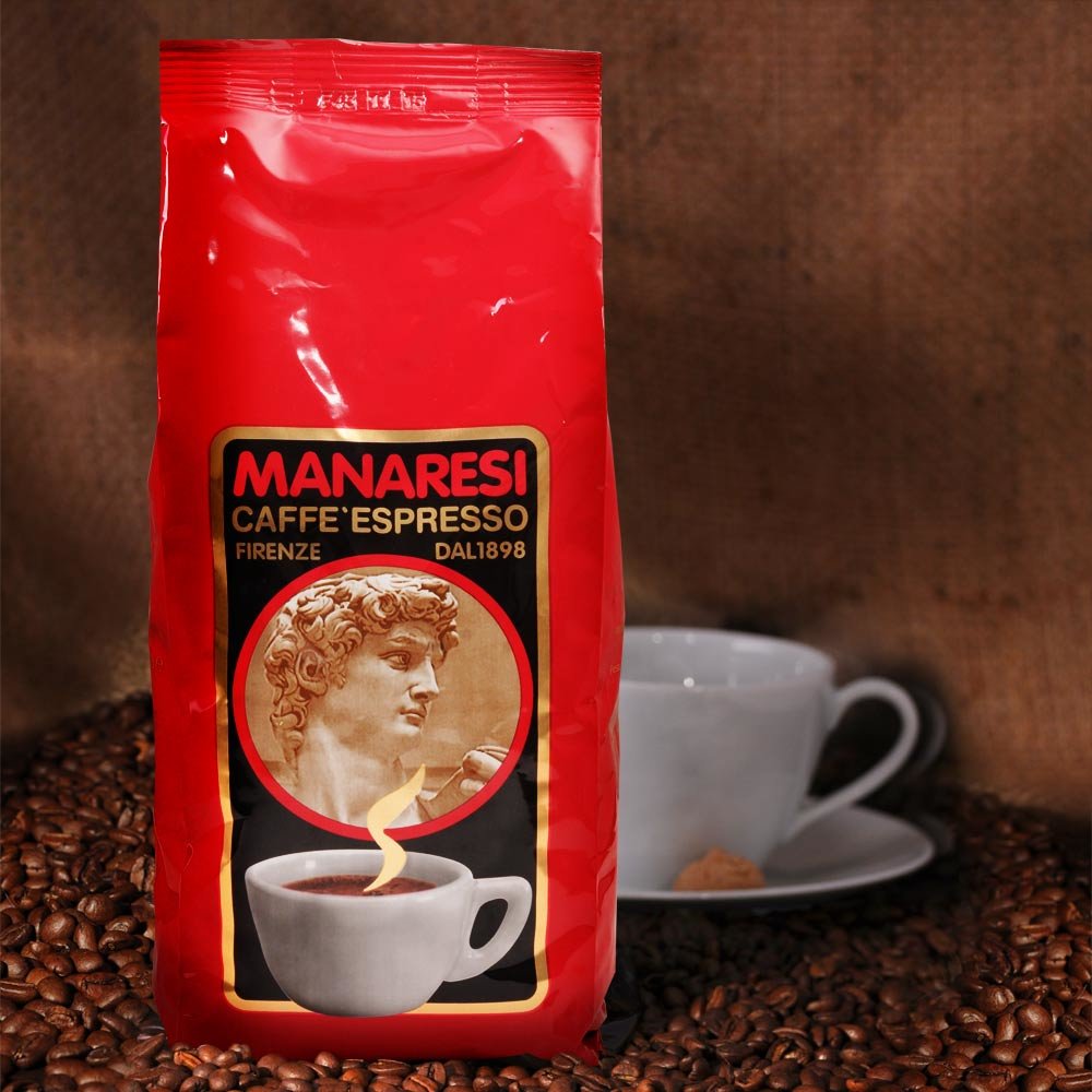 Manaresi Espresso Rosso in grani 