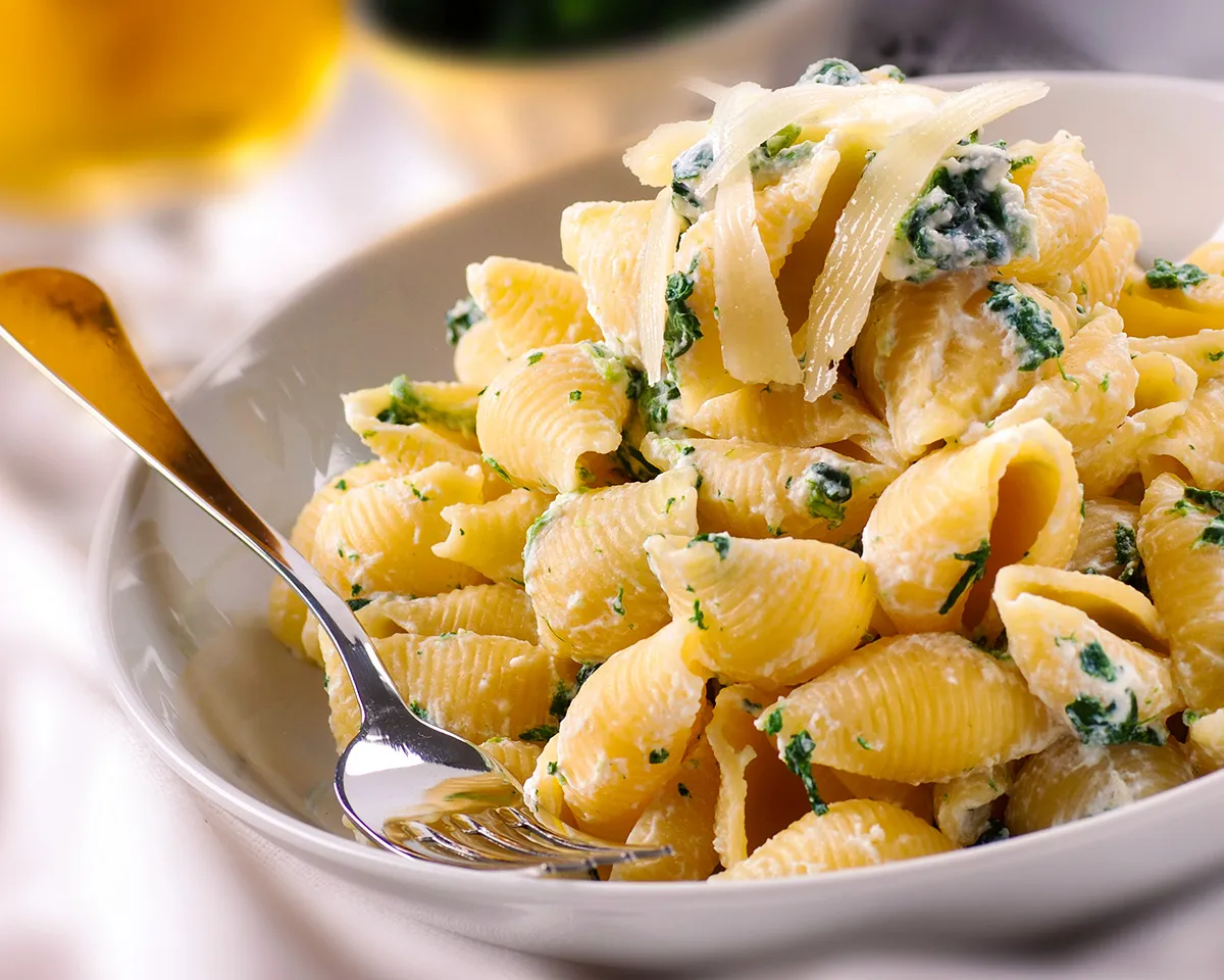 Conchiglioni Pasta Spinaci