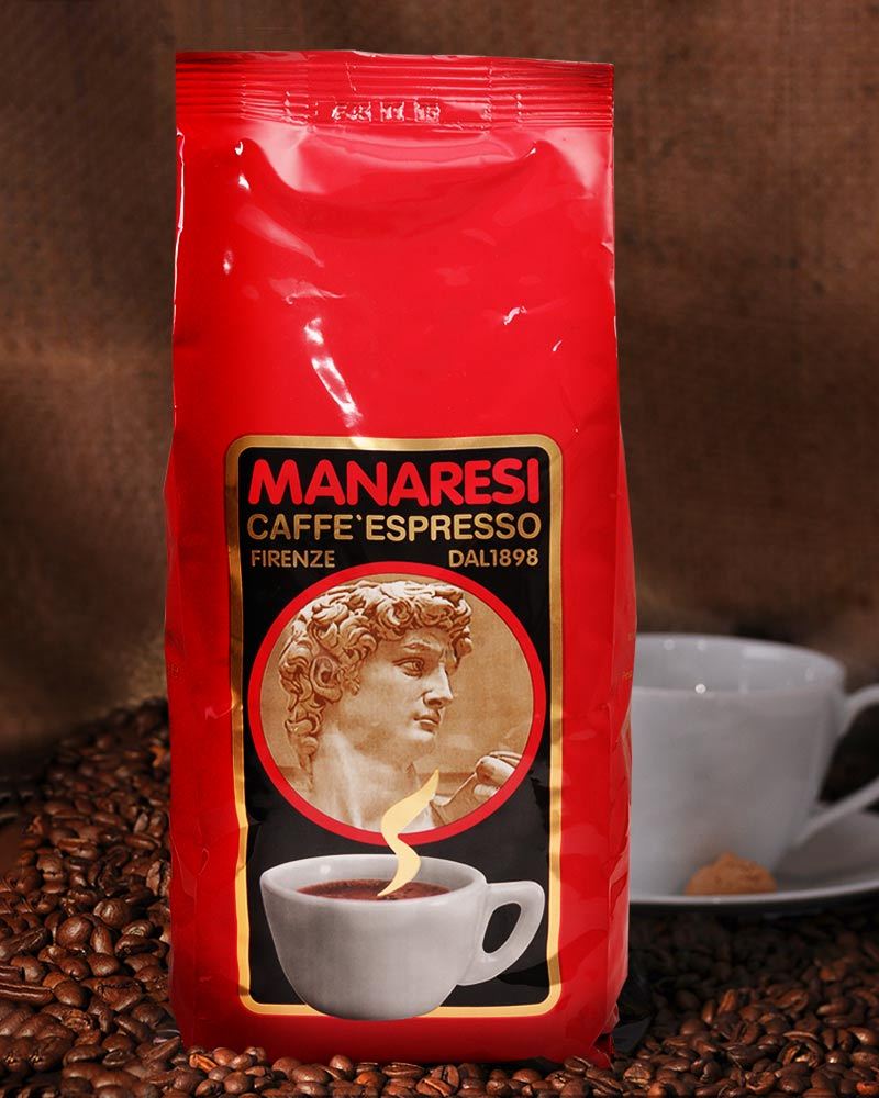 Manaresi Espresso Rosso in grani 