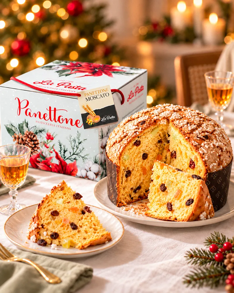 Panettone mit Moscato - im Geschenkkarton