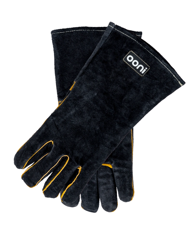 Ooni - Ofenhandschuhe mit Aluisolation Ooni - Ofenhandschuhe mit Aluisolation – aufgestellt zur Veranschaulichung der Funktion