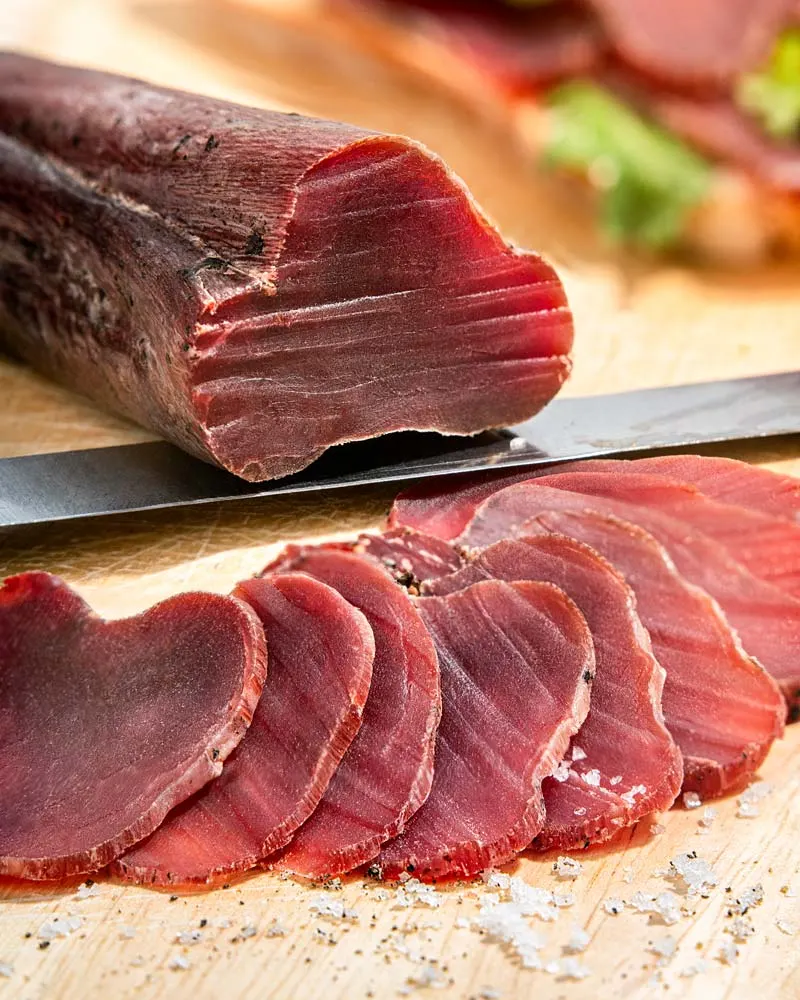 Schweinefilet - geräuchert Schweinefilet - geräuchert – ansprechend in Szene gesetzt