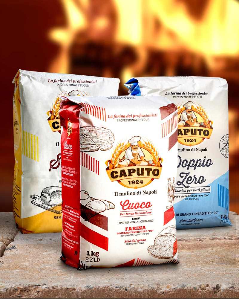 Mehl Probierpaket Mulino Caputo 3x1kg Mehl Probierpaket Mulino Caputo 3x1kg