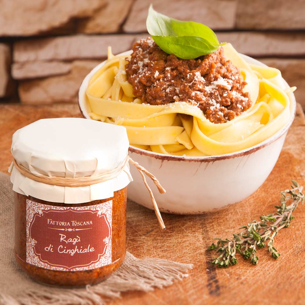 Wildschweinragout für Pasta