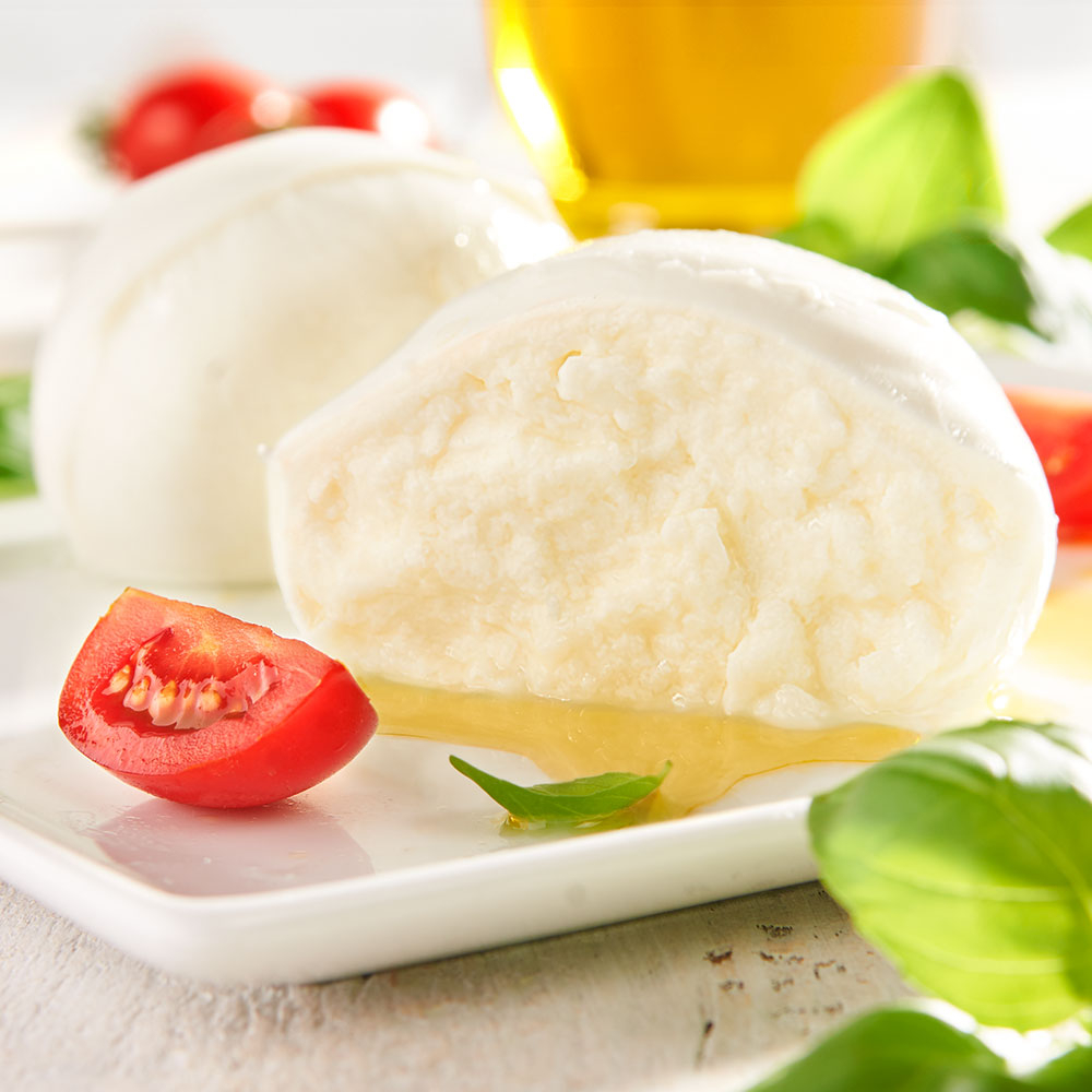 Mozzarella aus Büffelmilch 2x